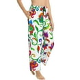 thumbnail image 2 of Xecao Paisley Women's Straight Lounge Pajama Pants: The Epitome of Relaxed Sleepwear, 2 of 9