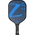 thumbnail image 1 of Z5 Pagaie de Pickleball en Fibre de Carbone Graphite avec Coussin et Poignée Confortable, Bleu, 1 of 15