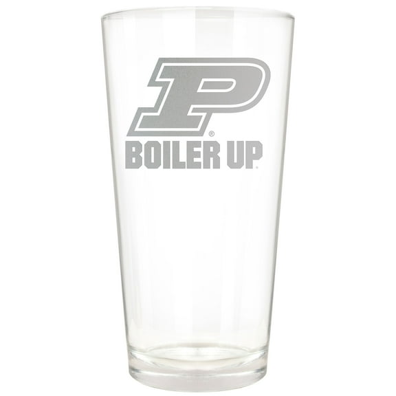 Purdue Boilermakers Etched 16oz. Rally Cry Pint Glass