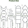 thumbnail image 2 of KEINXS 4 Pcs Small Metal Plant Trellis for Indoor Potted Plants Trellis for Climbing Plants Indoor House Plant Trellis Indoor Plant Support Stake for Small Planter, 2 of 6