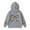 Grey, variant on Byoo Toddler Girls Hoodie Leopard Bow Graphic Long Sleeve Hooded Loose Sweatshirt Active Comfort Pullover Top