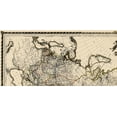 thumbnail image 3 of Historic Map - Russia - Santini 1782 - 23 x 47.35 - Vintage Wall Art, 3 of 5
