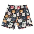 thumbnail image 2 of joogoo Boys Swim Trunks Cats Animals Beach Board Shorts Drawstring Swimsuit XL, 2 of 6