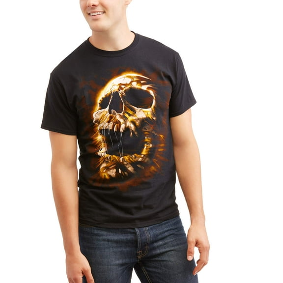 Skull Rip Thru Men's Tee