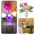 thumbnail image 6 of Color Changing LED Plug-in Flower Night Light, Multicolor Mood Lighting for Bedrooms, Hallways, 1-Pack, 6 of 6