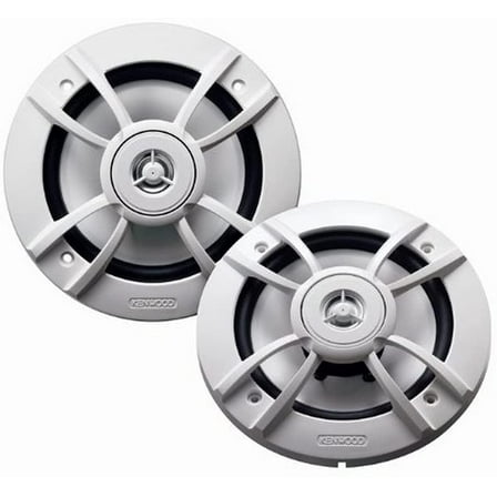 Kenwood KFC-1633MRW 6.5-Inch 100 Watt Max power 2-Way Marine Speaker