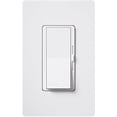 thumbnail image 2 of Lutron DV-10P-WH Atenuador Diva de Polo Simple de 1000 Vatios 120V Blanco, 2 of 2