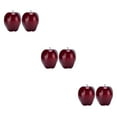 thumbnail image 3 of Ruiboury 2piece Materials For Safe And Hygienic Plastic Fruit - Exquisite Craftsmanship And Has Wide Range red 3Set, 3 of 6