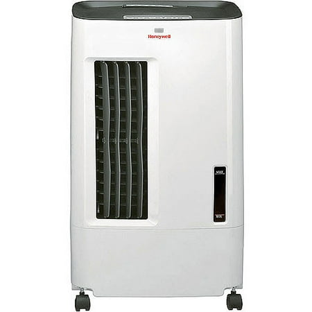 Honeywell CSO71AE 176 CFM Indoor Evaporative Air Cooler (Swamp Cooler) with Remote Control in White/Gray