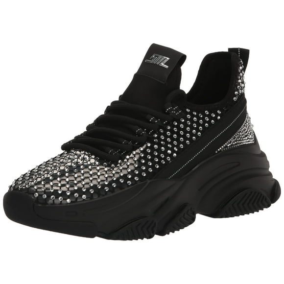 Steve Madden Women's Phantom Sneaker, Black, 7.5