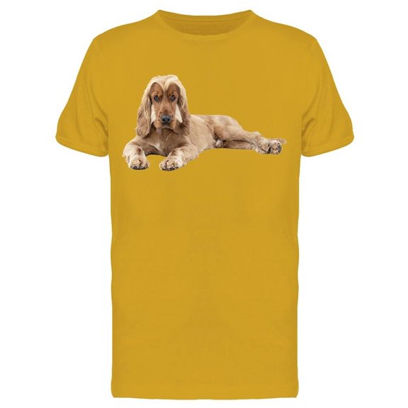 Cute Golden Cocker Tee Men's -Image by Shutterstock