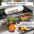 thumbnail image 2 of Fridge Deodorizer, Rechargeable Portable Reusable, Relieves Odors, Purifies the Air, More Effective than Activated Charcoal Baking Soda, for Car, Closet, Wardrobe, Sneaker (2Gold), 2 of 9