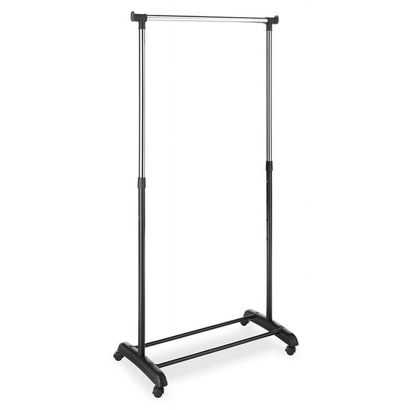 Whitmor Adjustable Garment Rack 17.75", 34.5", 41", 70"