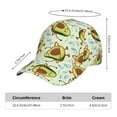 thumbnail image 2 of Easygdp Avocado Doing Sport Baseball Cap with Adjustable Buckle – Lightweight, Breathable, Sweat-Absorbent Hat for Outdoor Activities, Sports, and Casual Wear, 2 of 6