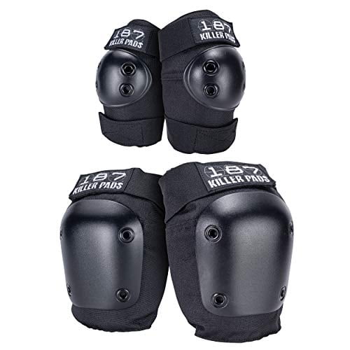 187 Killer Pads Six Pack Adult, Black, X- Small (SPXS100)