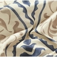 thumbnail image 3 of Nanshing Daffodil 7-Piece Medallion Print Comforter Set, Blue, Queen, 3 of 5