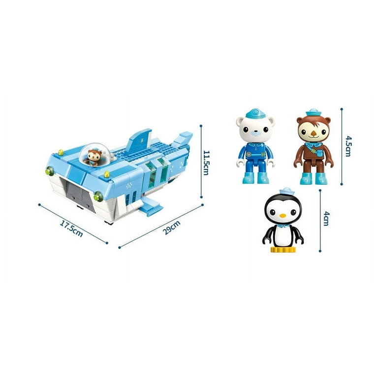 Free Shipping! for Age 6+ Octonauts Building Block GUP-W