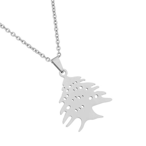 YIEMEEN Lebanese Emblem Pendant Necklace Accessory For Travel Lovers And Culture Fan