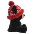 thumbnail image 2 of Aurora - Large Black Holiday - 11" Baby Bear Bucky - Festive Stuffed Animal, 2 of 4
