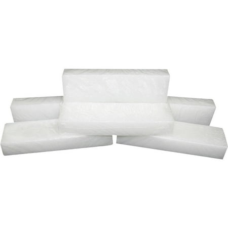 WaxWel Unscented Paraffin Wax Refill Blocks, 1 lb, 6 count