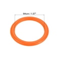 thumbnail image 2 of Unique Bargains 4cm Plastic Carnival Ringtoss Rings Hoop Party Favor Game, Orange 24 Pack, 2 of 5