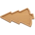 thumbnail image 4 of Appetizer Plate Christmas Tree Shaped For Home Users 1Pack Khaki 10.8X7.7X0.5In, 4 of 9