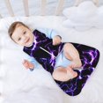Salouo Galaxy Lightning Print Baby Sleep Sack Wearable Blanket for