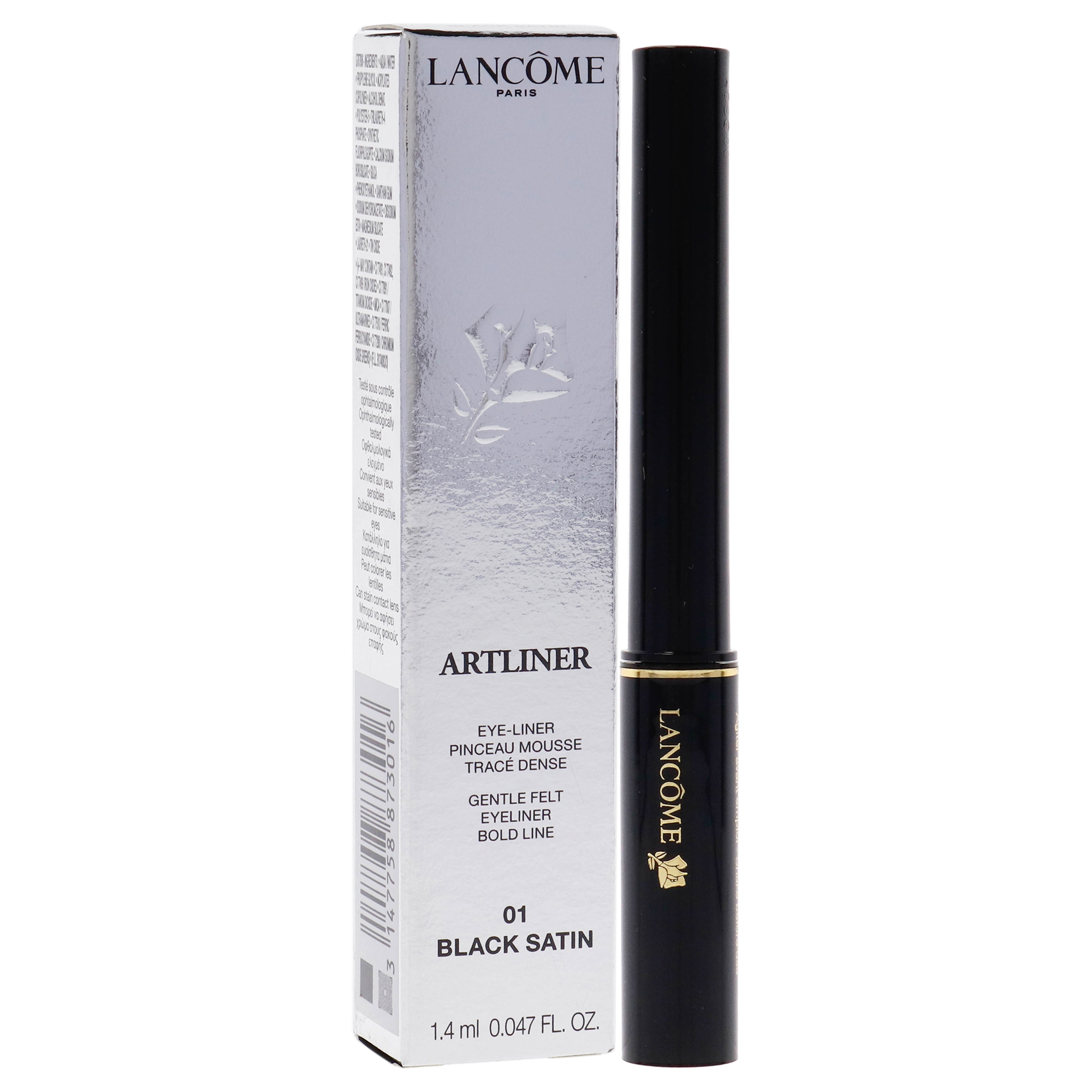 Artliner Eye-Liner - 01 Black Satin by Lancome for Women - 0.047 oz Eyeliner