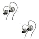thumbnail image 3 of Injueey Auriculares con cable en la oreja Auriculares dinámicos de 3,5 mm Auriculares estéreo para correr Caminar Auriculares Teléfono Gris Regular 2Conjunto, 3 of 6