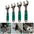 thumbnail image 2 of 8/10/12/15inch Professional Adjustable Wrench Multi-function Long Handle Large Open Monkey Spanner Tool, 2 of 9