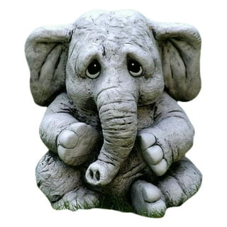 Elephant Statues in Garden Statues | Gray - Walmart.com