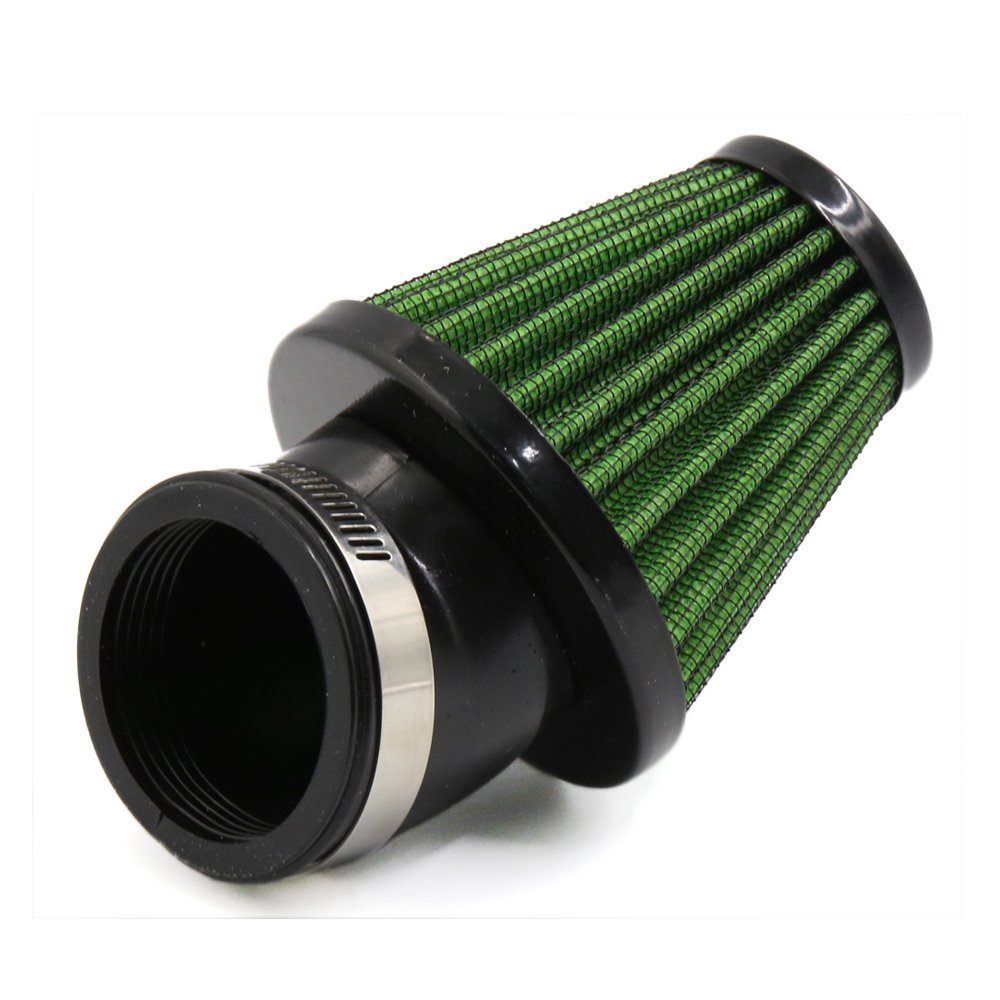 48mm Inner Dia Green Car Vehicle Auto Flange Air Filter w