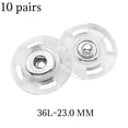 thumbnail image 5 of BUYISI Blend Seamlessly Invisible Exquisite Buckles Pairs Sewing Snap Buttons 40L=25.0 Mm, 5 of 5