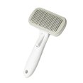 thumbnail image 1 of Cepillo de pelo para mascotas, peine de masaje para gatos y perros para quitar el pelo suelto/nudos, gris Feliz Sencillez, 1 of 5