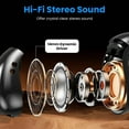 thumbnail image 6 of RHEA- Open Ear Clip Wireless Earbuds Sports Earphones Stereo Headsets Headphones Black, 6 of 6