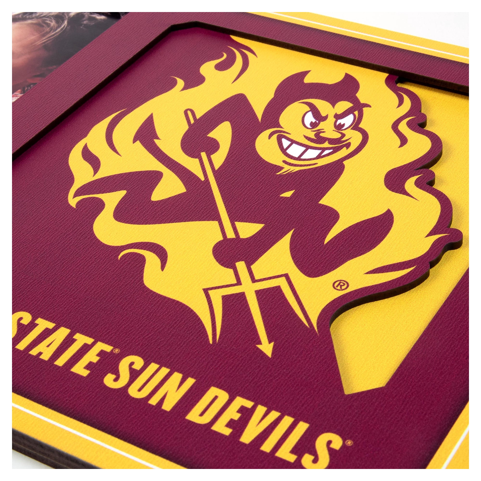 IDNA Arizona State Sun Devils 3D Logo Series Picture Frame