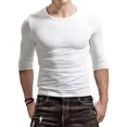 thumbnail image 2 of 2pz Playera Manga Larga Slim Fit Super Comoda Lycra Termica, 2 of 5