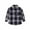 Grey, variant on Adeawade Tops For Boys 18-24 Months Kids Flannel Shirt Jacket Plaid Long Sleeve Lapel Button Down Shacket Pockets Shirt Top Coat Outwear Soft Playsuit Grey