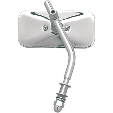 Emgo Universal Rectangular Mirror   Stamped Steel - Harley Type - Either 20-34810