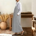 thumbnail image 5 of ClodeEU Women's Sleeveless Jumper Dress with Pockets,Casual Loose Tank Dress Gray,Womens Plus XXL, 5 of 7