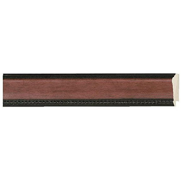 Picture Frame Moulding (Wood) 100Ft Bundle - Traditional Cherry Finish - 1.75" Width - 7/16" Rabbet