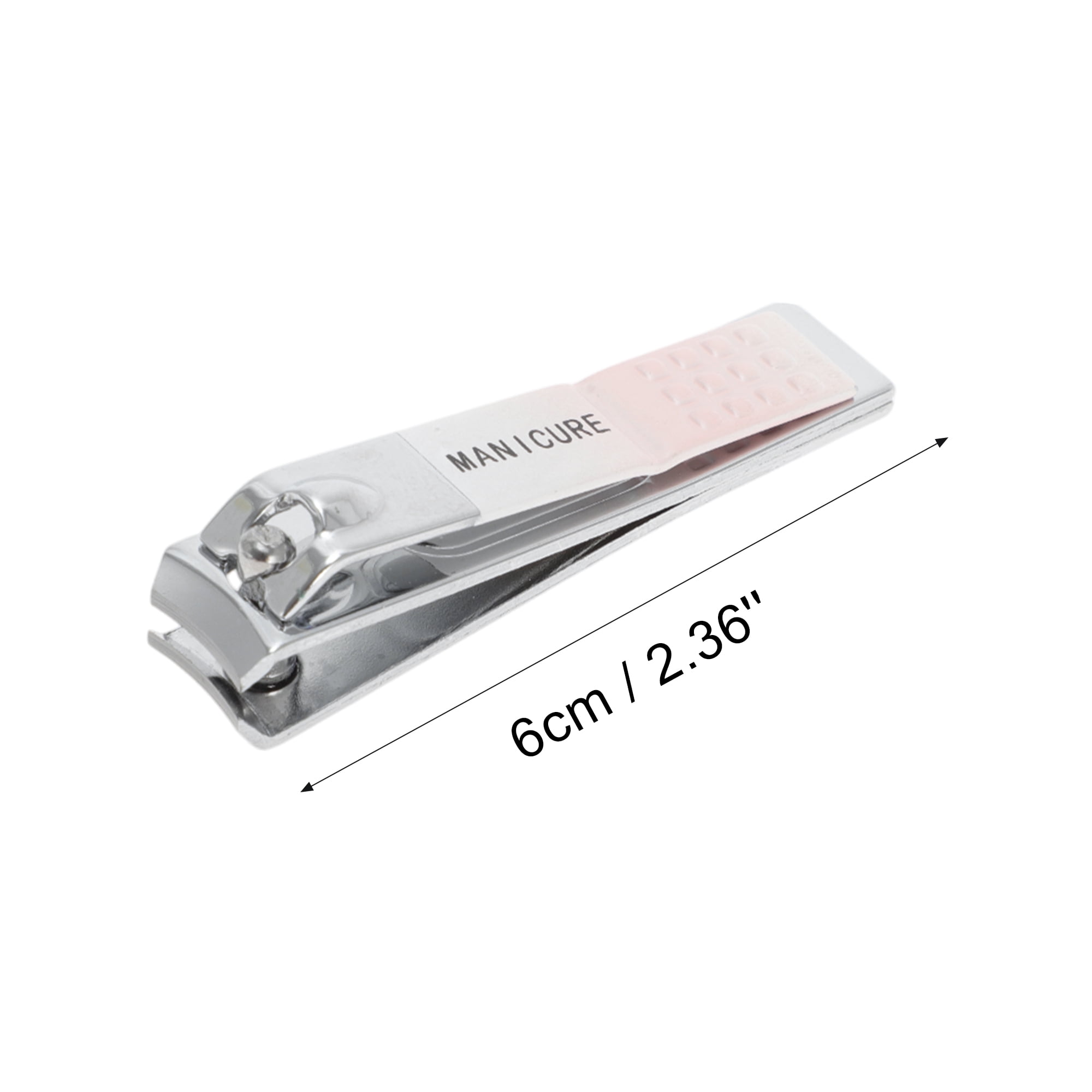 Unique Bargains 7pcs Gradient Nail Clippers Set for Toenails and Fingernails 2.36" Pink