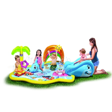 Banzai Toddler/Kids Inflatable Splish Splash Water