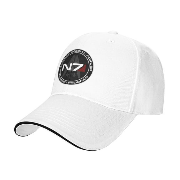 Mass Effect N7 Casual Sandwich Baseball Cap Adjustable For Men For Women