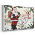 thumbnail image 3 of Christmas Par Avion Collection A - Framed Gallery Wrapped Holiday Canvas - 27 x 41 - White Frame, 3 of 8