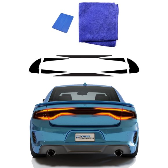 Calcomanía GRIDREADY para luces traseras para Dodge Charger 2015-2023