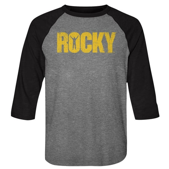 Rocky Rocky Raglan Gray Smoke Raglan T-Shirt