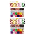 thumbnail image 3 of Jumpingount 4000 Uds 3mm cuentas de cristal checas semilla joyería espaciador suelto lote 780 piezas Hilo elástico de 10 colores 2piezas, 3 of 4