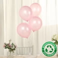 thumbnail image 6 of Efavormart 50 Pack Blush Biodegradable Balloons, Eco-friendly Thickened Extra Strong Latex Helium Party Balloons - 12", 6 of 10