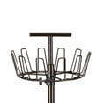 thumbnail image 4 of Household Essentials 4-Tier Revolving Shoe Tree, Heavy-Duty Steel with Stabilized Base, Holds 24 Pairs of Shoes, Great for Most Styles, Antique Bronze, 4 of 4